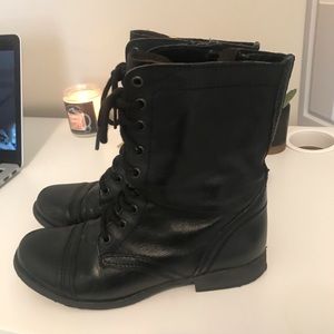 steve madden combat boots